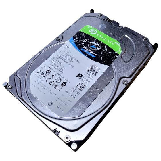 Imagem de Hd Disco Rígido Interno Seagate Skyhawk Surveillance St4000vx013 4tb 3,5 Sata