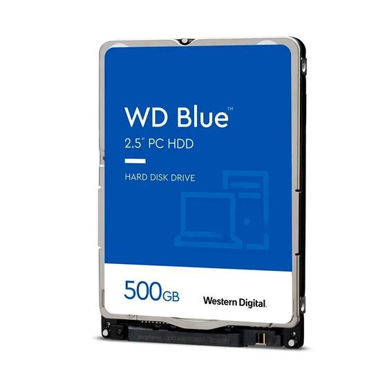 Imagem de HD Disco rígido interno Western Digital Blue Wd5000lpzx 500GB para Notebook