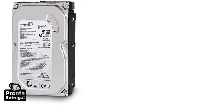 Imagem de Hd Disco Rigido Slim Inte 500Gb Video Sata Seagate Pipeline