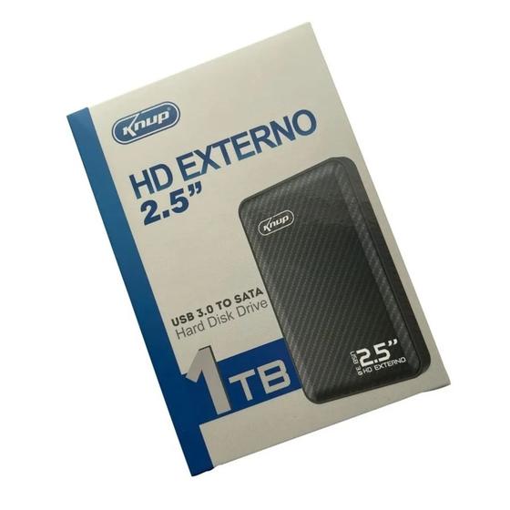 Hd Externo 1tb Portátil Usb 3.0 Kp-hd807 Menor preço em Hd Externo 1tb Portátil Usb 3.0 Kp-hd807
