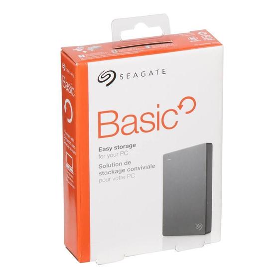 HD EXTERNO 1TB SEAGATE USB 3.0 Portátil Slim STJL1000400 preto Menor preço em HD EXTERNO 1TB SEAGATE USB 3.0 Portátil Slim STJL1000400 preto