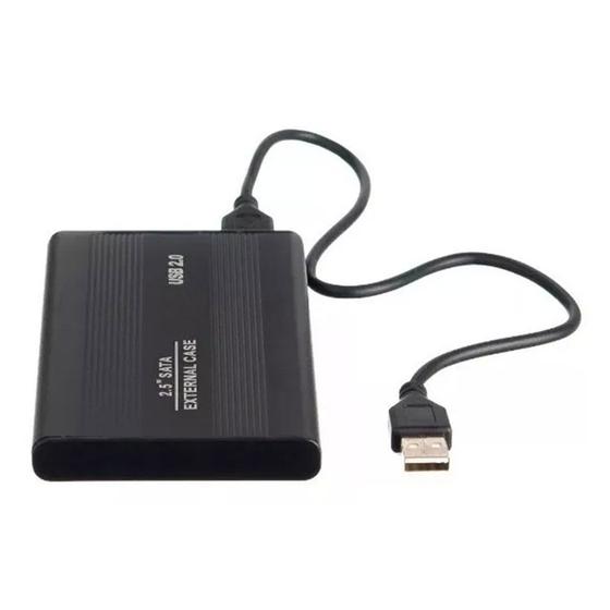 HD Externo Portátil 320GB USB 2.0 Menor preço em HD Externo Portátil 320GB USB 2.0