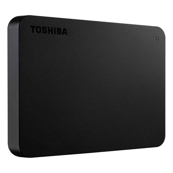 Imagem de HD Externo Portátil Toshiba 2TB Canvio Basics USB 3.0 Preto - HDTB420XK3AA