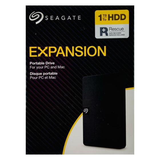 Imagem de HD Externo Seagate 1TB Memória Portátil