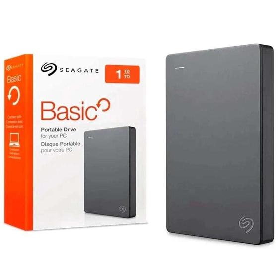 Imagem de Hd Externo Seagate Basic 1Tb Se309