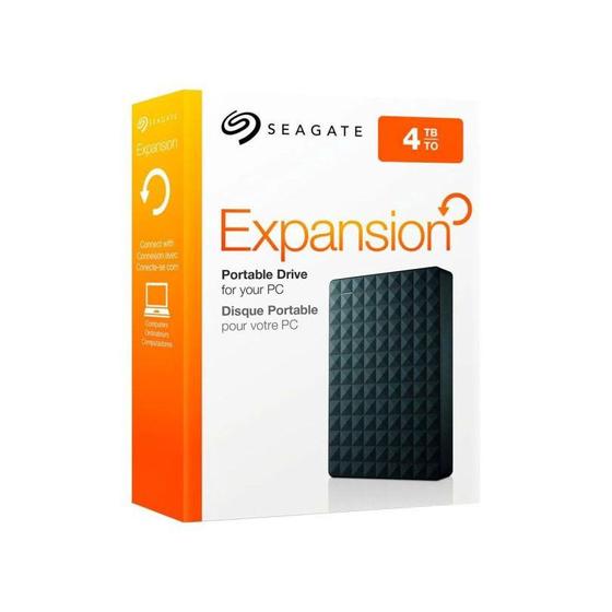 Imagem de HD Externo Seagate Expansion Portátil 4TB