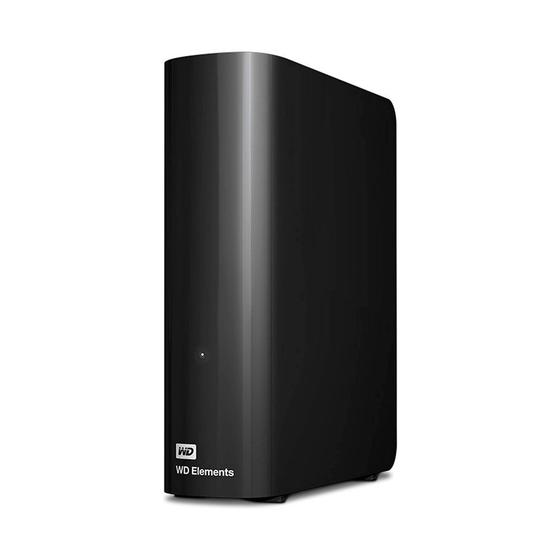 Imagem de HD Externo Western Digital 16TB Elements Desktop 3.5 USB 3.0 com Fonte Preto - WDBWLG0160HBK-NESN