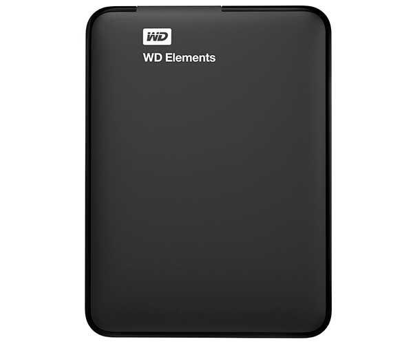 Imagem de HD Externo Western Digital Elements 1TB Preto, WDBUZG0010BBK-0B