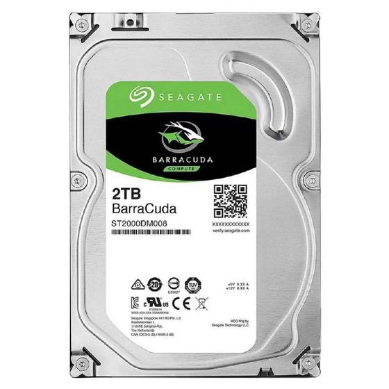 Imagem de Hd Interno 2Tb Seagate Barracuda St2000Dm008