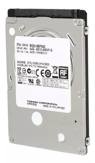 Imagem de Hd Interno Slim Notebook Western Digital 500gb 2.5 Sata