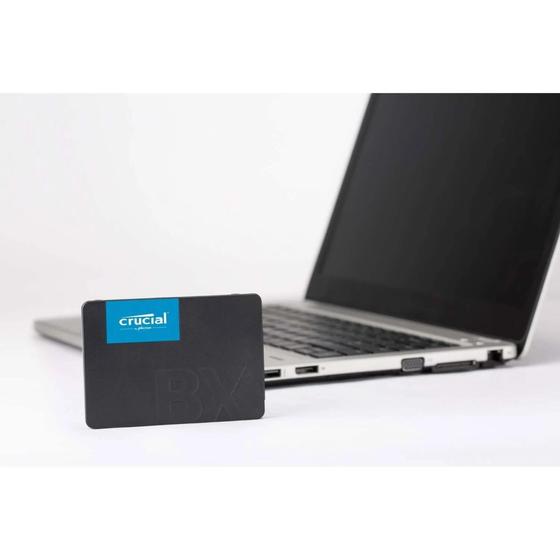 HD Interno SSD Crucial BX500 480GB 2.5" SATA3 CT480BX500SSD1 Menor preço em HD Interno SSD Crucial BX500 480GB 2.5" SATA3 CT480BX500SSD1