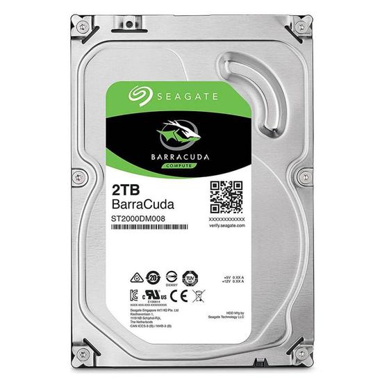 HD Para PC Seagate Barracuda 2Tb 256Mb 7200RPM Sata 3 - ST2000DM008 Menor preço em HD Para PC Seagate Barracuda 2Tb 256Mb 7200RPM Sata 3 - ST2000DM008