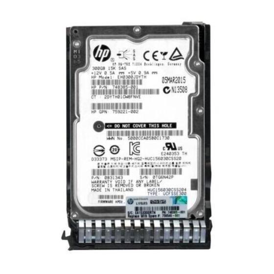 Imagem de Hd Sas Hp 2,5 300gb Eh0300jdyth 759221-002 15k 12gbps