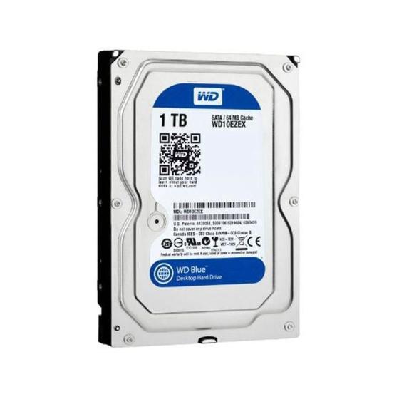 Hd Sata3 1Tb Western Digital Blue 7200Rpm - Wd10Ezex Menor preço em Hd Sata3 1Tb Western Digital Blue 7200Rpm - Wd10Ezex