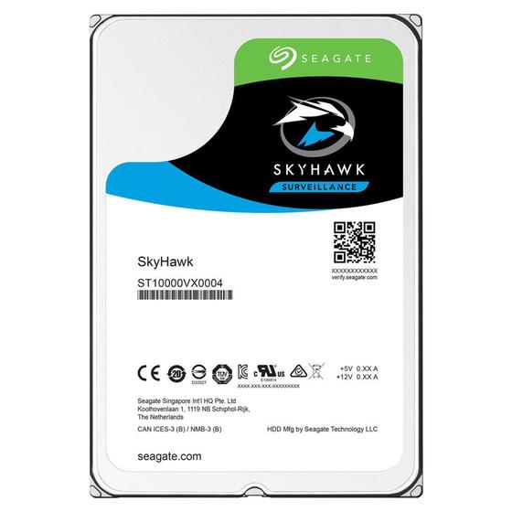 HD Seagate Skyhawk Giga GS0166 ST10000VX0004 10TB Sata Menor preço em HD Seagate Skyhawk Giga GS0166 ST10000VX0004 10TB Sata