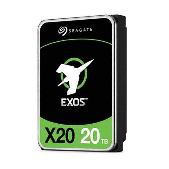 Imagem de HD Servidor Seagate Exos X20 20TB SAS 12GB/s 7200RPM 256MB 512E 4KN - ST20000NM003D