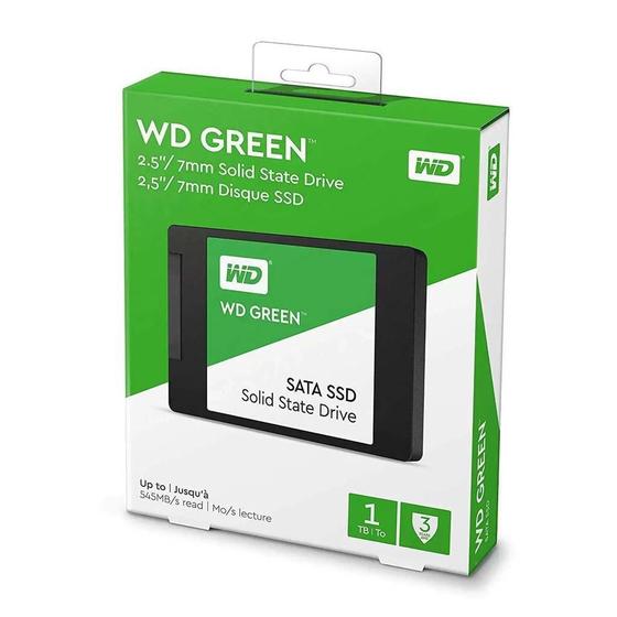 Hd Ssd 1Tb 2.5 Wd Green Wds100T3G0A Menor preço em Hd Ssd 1Tb 2.5 Wd Green Wds100T3G0A