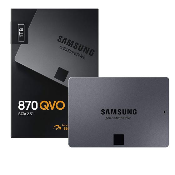 Imagem de HD SSD 1TB SATA III 870 QVO Samsung - MZ-77Q1T0B/AM