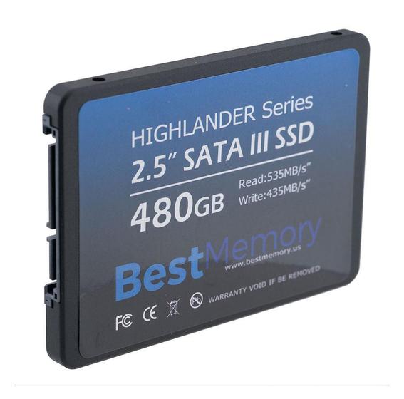 Imagem de Hd Ssd Best Memory Highlander Series 480Gb, 2.5 Sata Iii