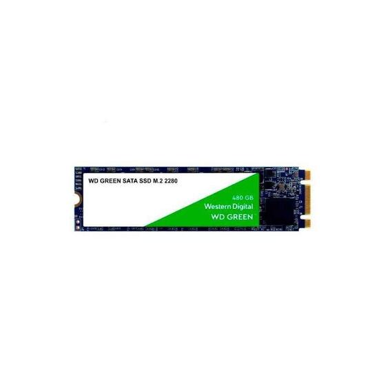 Imagem de Hd Ssd M.2 2280 Sata Wd Green 480Gb Até 545Mb/S Wds480G3G0B