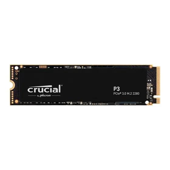 Imagem de Hd Ssd M.2  500gb Nvme Crucial Ct500p3ssd8