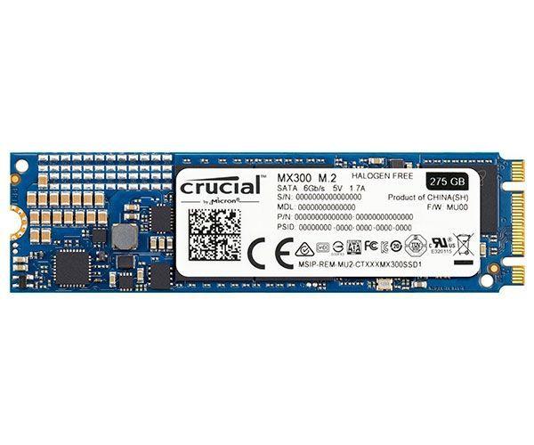 HD SSD M2 275GB MX300 2280ss Sata3 Crucial - CT275MX300SSD4 Menor preço em HD SSD M2 275GB MX300 2280ss Sata3 Crucial - CT275MX300SSD4
