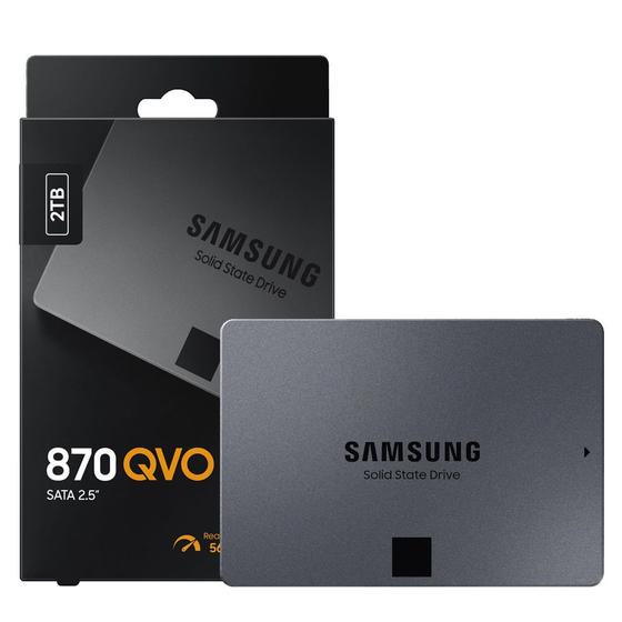 Imagem de HD SSD Samsung 870 QVO 2TB Sata III - MZ-77Q2T0B/AM