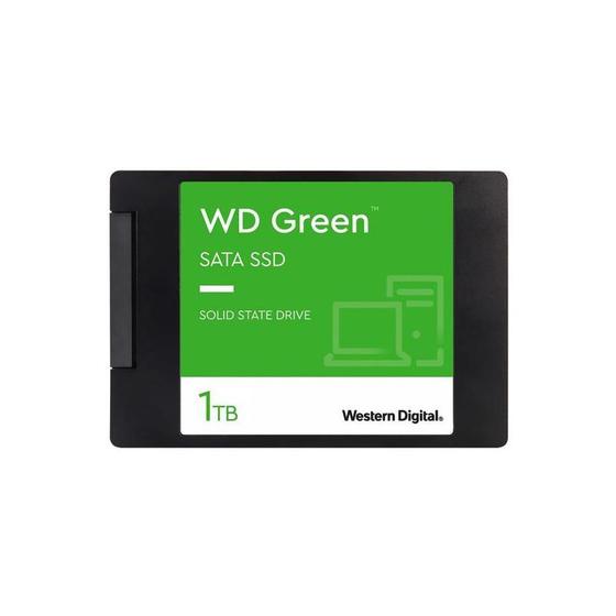 Imagem de HD SSD SATA3 1TB WD Green WDS100T3G0A - Disco Rígido SSD SATA3 de 1TB WD Green