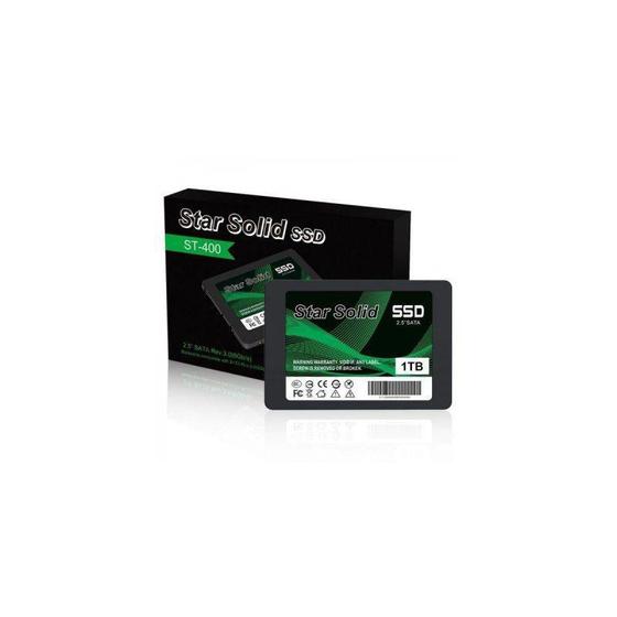Hd Ssd Sata3 2.5 Pol 1Tb Star Memory St 400 Menor preço em Hd Ssd Sata3 2.5 Pol 1Tb Star Memory St 400