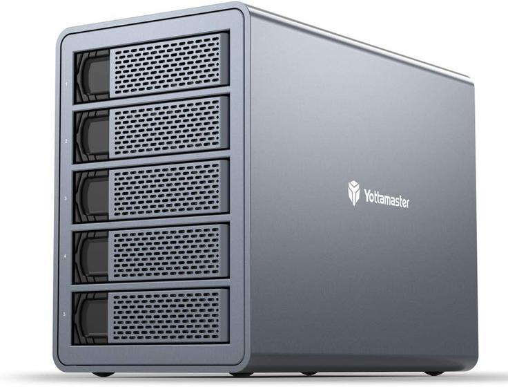 HD Storage 5 Baias HD SATA/SSD 2.5" e 3.5" - USB-C 3.2 Gen2 10Gbps Menor preço em HD Storage 5 Baias HD SATA/SSD 2.5" e 3.5" - USB-C 3.2 Gen2 10Gbps