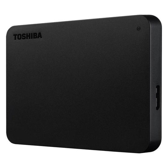 Imagem de HD Toshiba Portátil Canvio  Basics USB 3.0 1TB Preto - HDTB410XK3AA