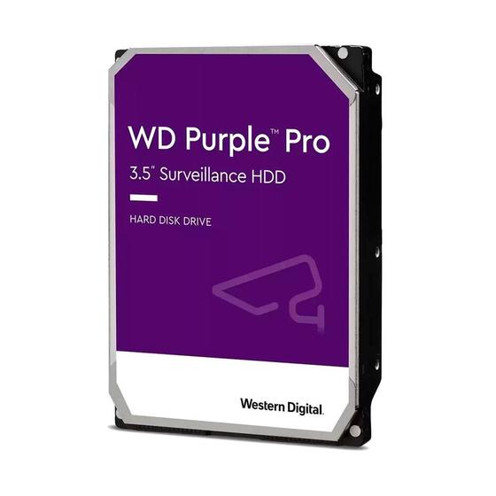 Imagem de HD WD Purple Pro 12TB, 7200RPM, Cache 256MB, 3.5, SATA - WD121PURP