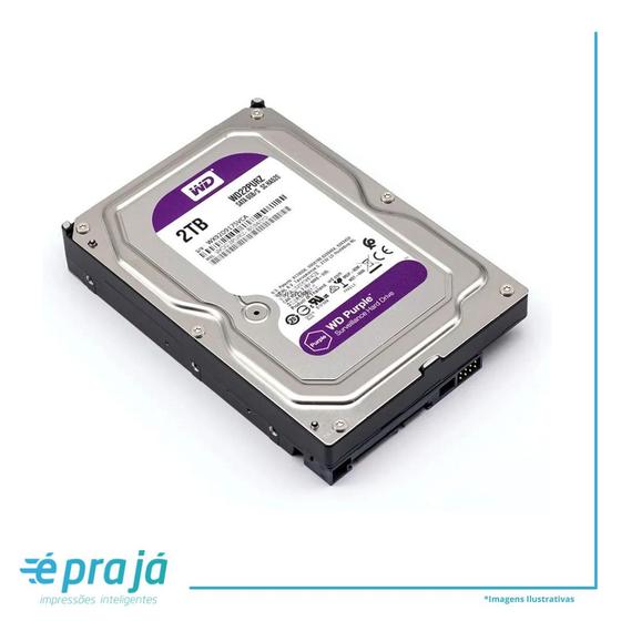 Imagem de HD Western Digital 2TB WD Purple