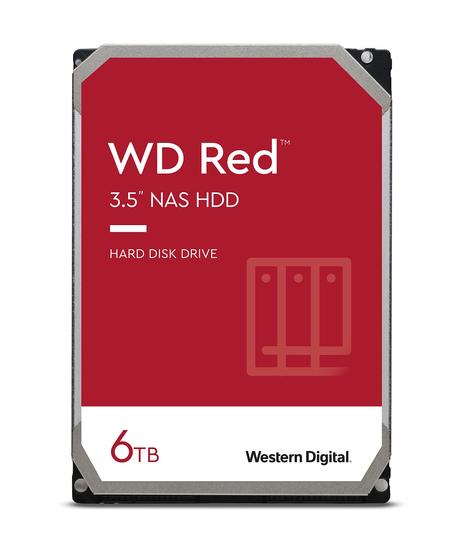 Imagem de HD Western Digital WD Red 6TB - 3,5" SATA 6Gb/s