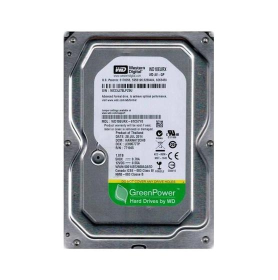 Hd Western Digital Wd10Eurx 1Tb Sata Iii 3,5 Menor preço em Hd Western Digital Wd10Eurx 1Tb Sata Iii 3,5