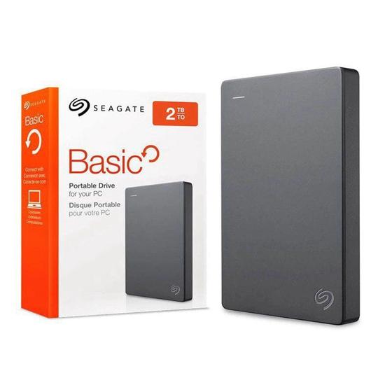Hdd externo portatil seagate 2tb basic preto - stjl2000400 Menor preço em Hdd externo portatil seagate 2tb basic preto - stjl2000400