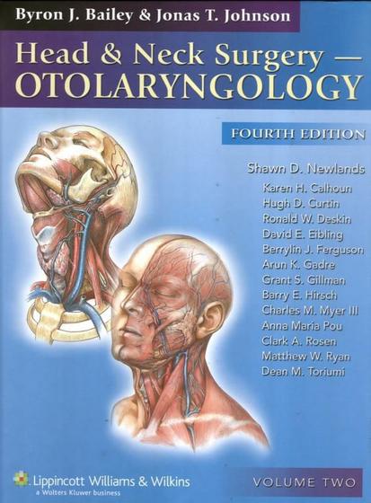 Imagem de Head e  neck  surgery- otolaryngology - 2 vols  4th ed