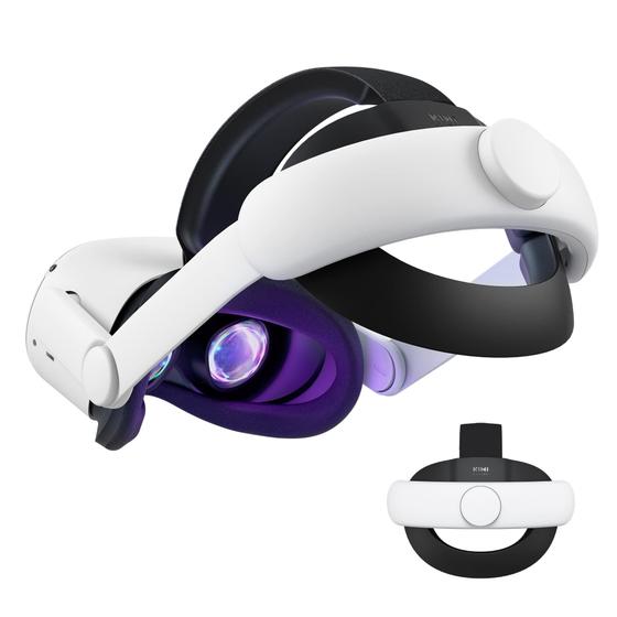 Imagem de Head Strap KIWI Design Comfort para Meta Quest 2 - Branco/Preto