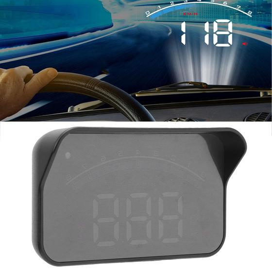 Imagem de Head-Up Display (HUD) Toothbace para Carro - Projetor para Para-brisa via OBD2