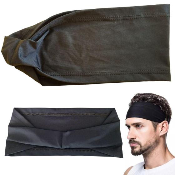 Imagem de Headband Masculino Ou Feminino Bandana Faixa Turbante