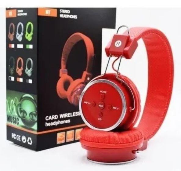 Imagem de Headphone Bluetooth Com Entrada SD Card P2 E Rádio FM B- 05