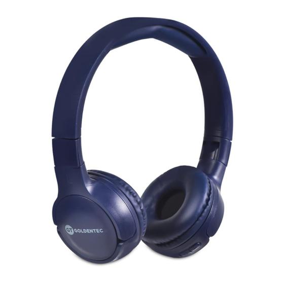 Imagem de Headphone Bluetooth Goldentec GT Go Azul