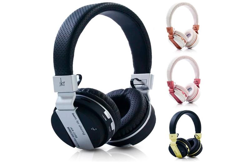 Imagem de Headphone Bluetooth Stereo com Entrada P2 Preto/Prata Altomex - B-09