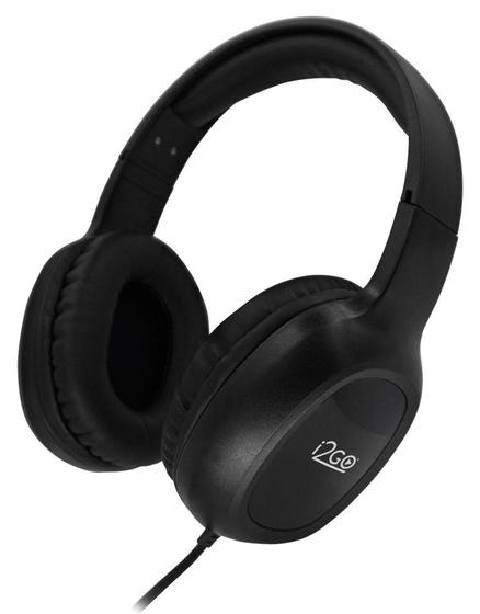 Headphone Com Microfone Bass Go 2 1,2m Preto i2Go Plus Menor preço em Headphone Com Microfone Bass Go 2 1,2m Preto i2Go Plus