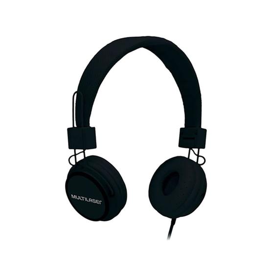 Imagem de Headphone com Microfone Headfun P2 Preto - Multilaser