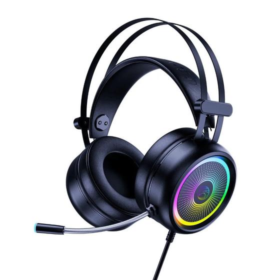 Imagem de Headphone Gamer Led Rgb com Microfone Brazilpc Bpc-h1 Usb 