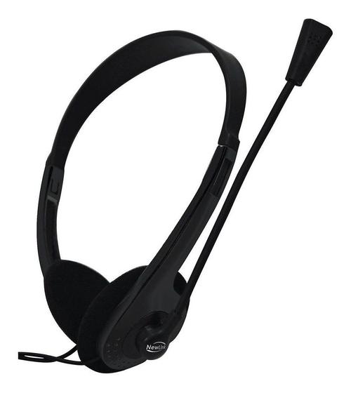 Imagem de Headphone Headset Newlink High Tone C/ Fio E Microfone Hs302