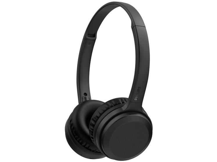 Headphone Philips Wireless Bluetooth Preto TAH1108BK/55 Série 1000 Menor preço em Headphone Philips Wireless Bluetooth Preto TAH1108BK/55 Série 1000