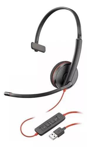Headset 209744-22-blackwire C3210 Usb-a Single Menor preço em Headset 209744-22-blackwire C3210 Usb-a Single