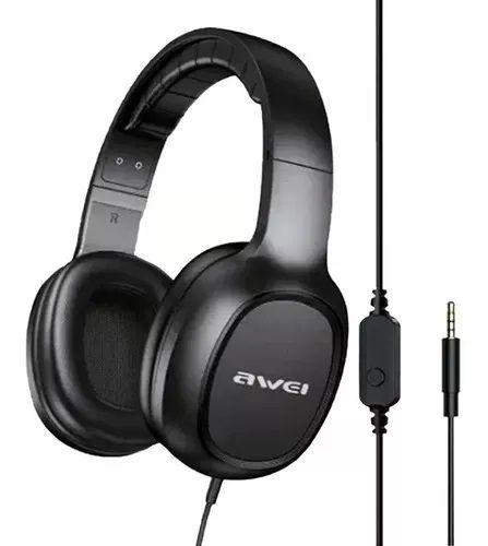 Imagem de Headset Auricular Com Fio com Mic Awei GM-6 BassC